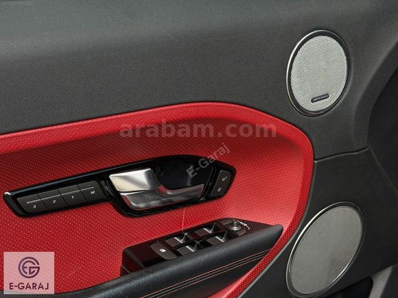 EGARAJ | 2013 RANGE ROVER EVOQUE MERİDİAN KIRMIZI SPOR KOLTUK