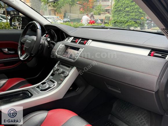 EGARAJ | 2013 RANGE ROVER EVOQUE MERİDİAN KIRMIZI SPOR KOLTUK