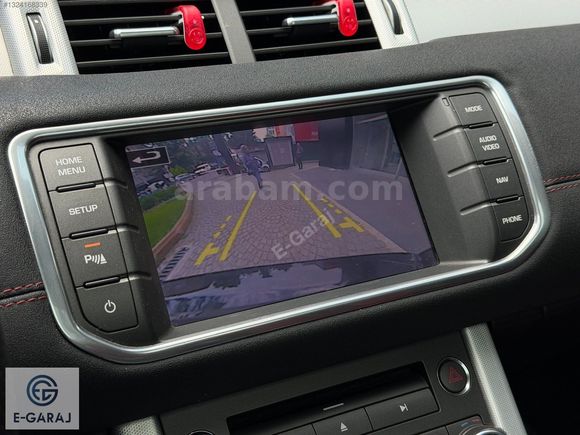 EGARAJ | 2013 RANGE ROVER EVOQUE MERİDİAN KIRMIZI SPOR KOLTUK
