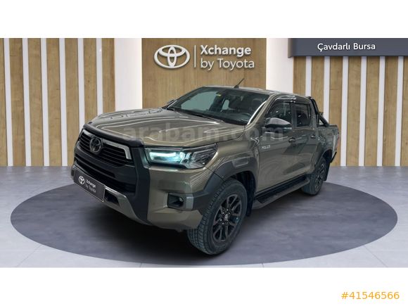 ÇAVDARLI TOYOTA PLAZA'DAN 2021 MODEL HILUX 4x4 INVINCIBLE