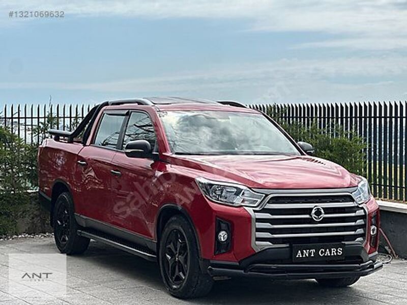 Galeriden KGM SsangYong Musso Grand 2.2 D Platinum Plus 2023 Model Samsun 90.000 km Kırmızı