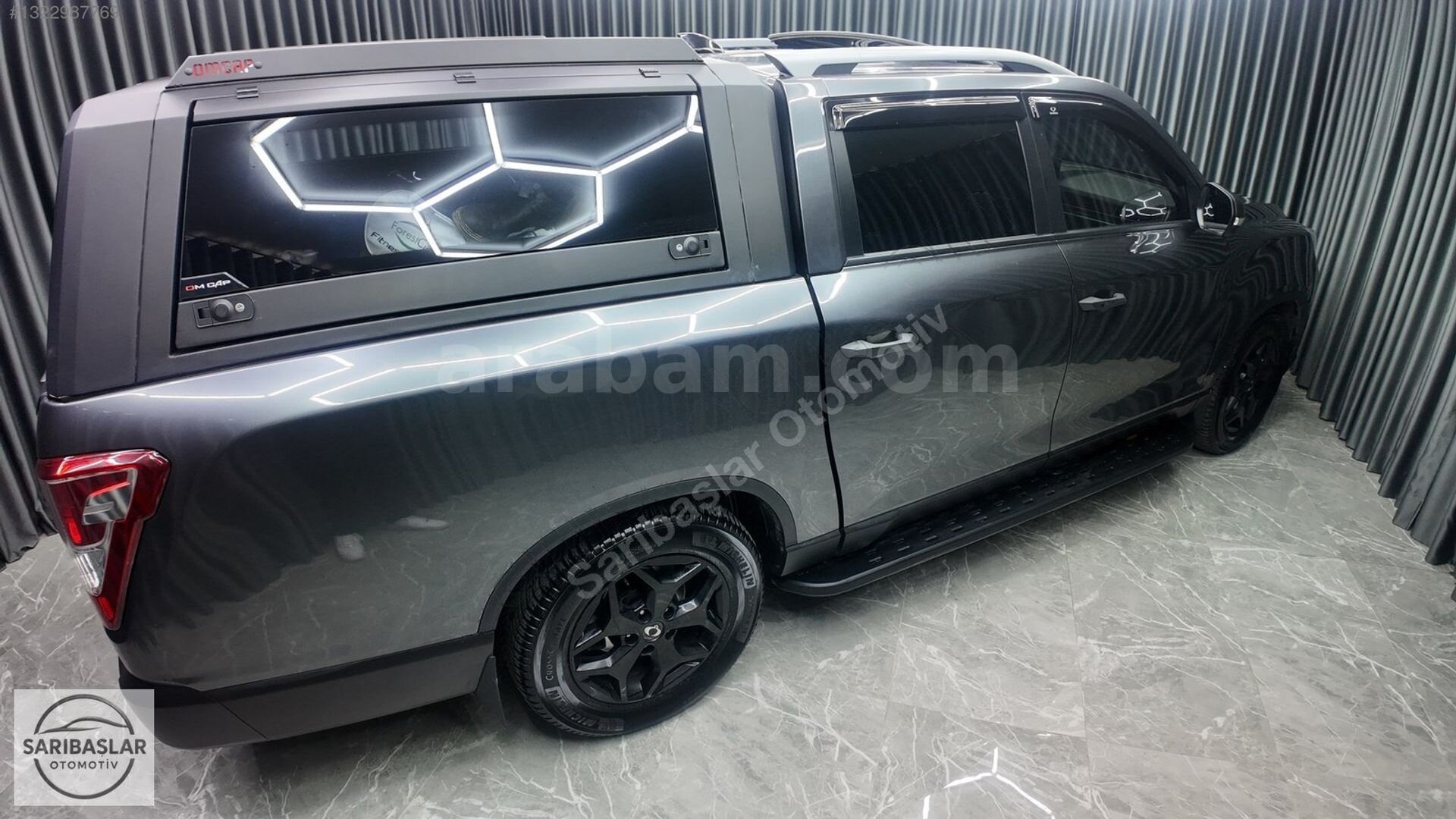 Galeriden KGM SsangYong Musso Grand 2.2 D Platinum Plus 2023 Model Tekirdağ 44.000 km Gri 6