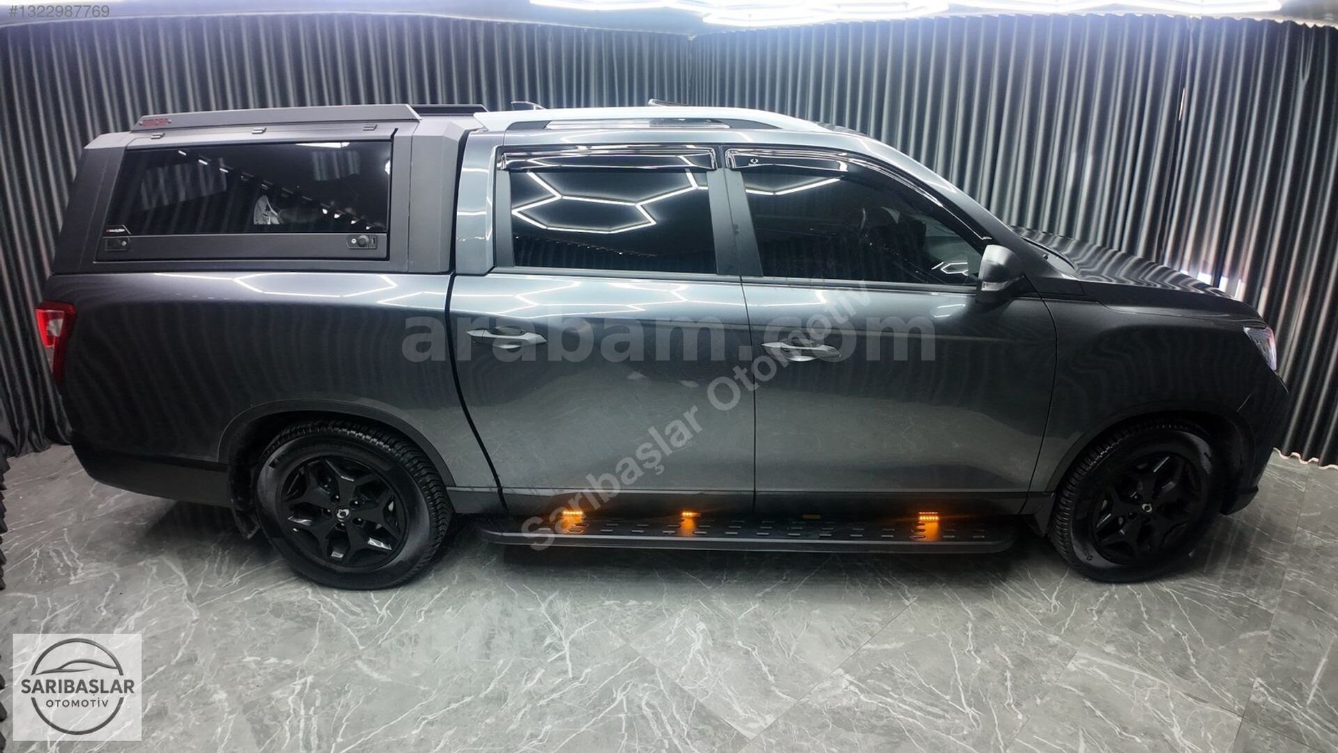 Galeriden KGM SsangYong Musso Grand 2.2 D Platinum Plus 2023 Model Tekirdağ 44.000 km Gri 5