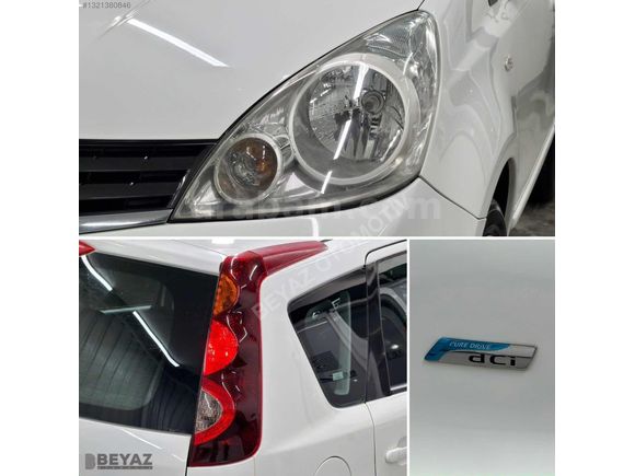 2012 NİSSAN NOTE 1.5 dCi - TEKNA PACK - 147.000 KM | DEĞİŞENSİZ