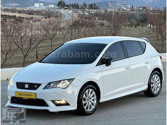 _2014_TERTEMİZ_BAKIMLI_1.6_TDİ_SEAT_LEON_KAR_BEYAZ_MASRAFSIZ_