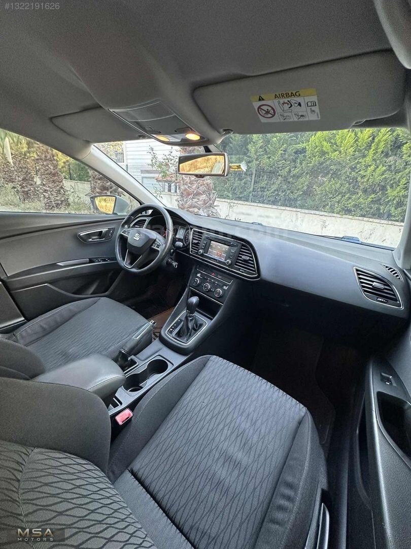 Galeriden Seat Leon 1.6 TDI CR Style 2014 Model İzmir 234.000 km Beyaz 5