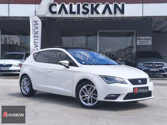 ÇALIŞKAN'DAN 2014 DİZEL OTOMATİK LEON EN DOLUSU CAM TAVAN LI