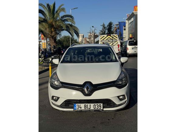 Sahibinden Renault Clio 1.5 dCi SportTourer Touch 2018 Model İstanbul 152.000 km Beyaz