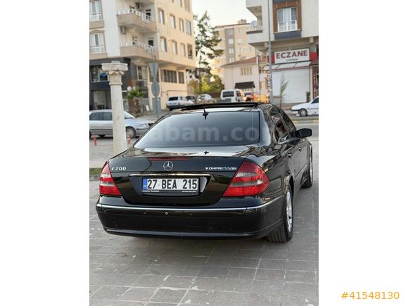 MERCEDES E200 KOMPRESSÖR AVANGARDE İLK ELDEN