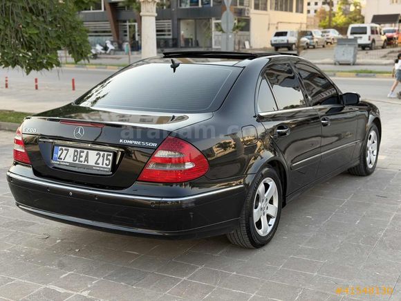 MERCEDES E200 KOMPRESSÖR AVANGARDE İLK ELDEN