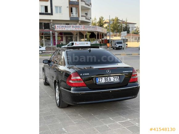 MERCEDES E200 KOMPRESSÖR AVANGARDE İLK ELDEN
