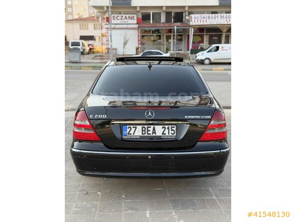 MERCEDES E200 KOMPRESSÖR AVANGARDE İLK ELDEN