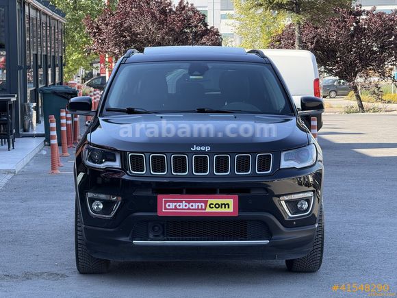 CK'DAN Jeep Compass 1.3 Turbo Limited 2020 Model Antalya 104.946 km Siyah