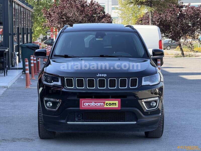 Galeriden Jeep Compass 1.3 Turbo Limited 2020 Model Antalya 104.946 km Siyah