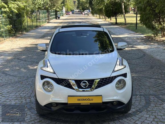 2015 MODEL NİSSAN JUKE 1.6 SKYPACK OTOMATİK HATASIZ CAM TAVANLI