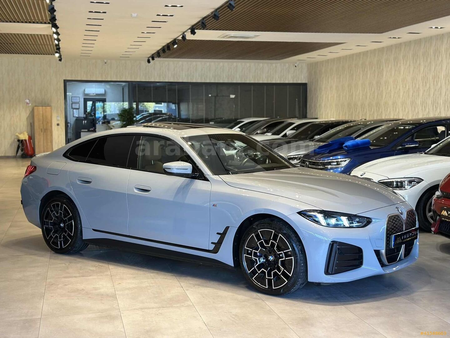 Galeriden BMW i Serisi i4 eDrive 40 M Sport 2024 Model İzmir 28.000 km Gri 3