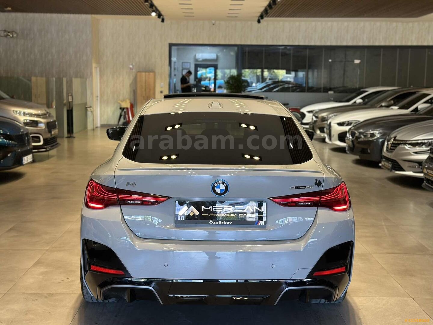 Galeriden BMW i Serisi i4 eDrive 40 M Sport 2024 Model İzmir 28.000 km Gri 6