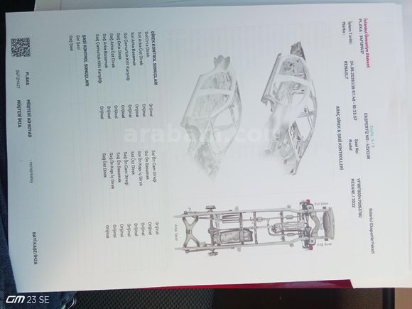 Sahibinden 2022 model 65000 km'de