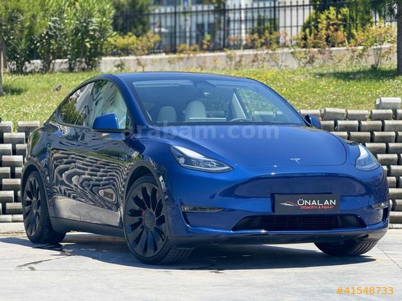 ÜNALAN | 2023 TESLA PERFORMANCE 534 HP - 21.000 KM | HATASIZ