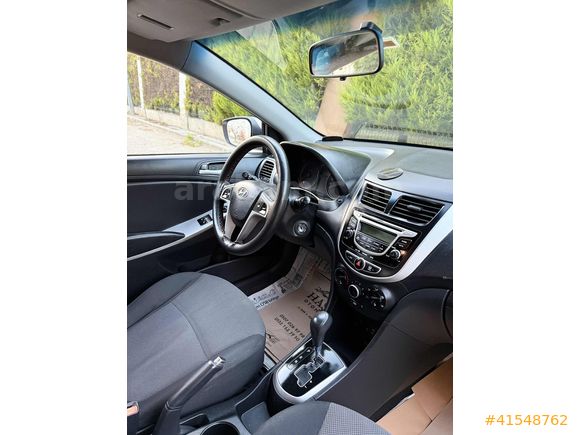 FIRSAT ARACI! 2013 OTOMATİK VİTES KUSURSUZZ ACCENT BLUE 1.6 CRDİ