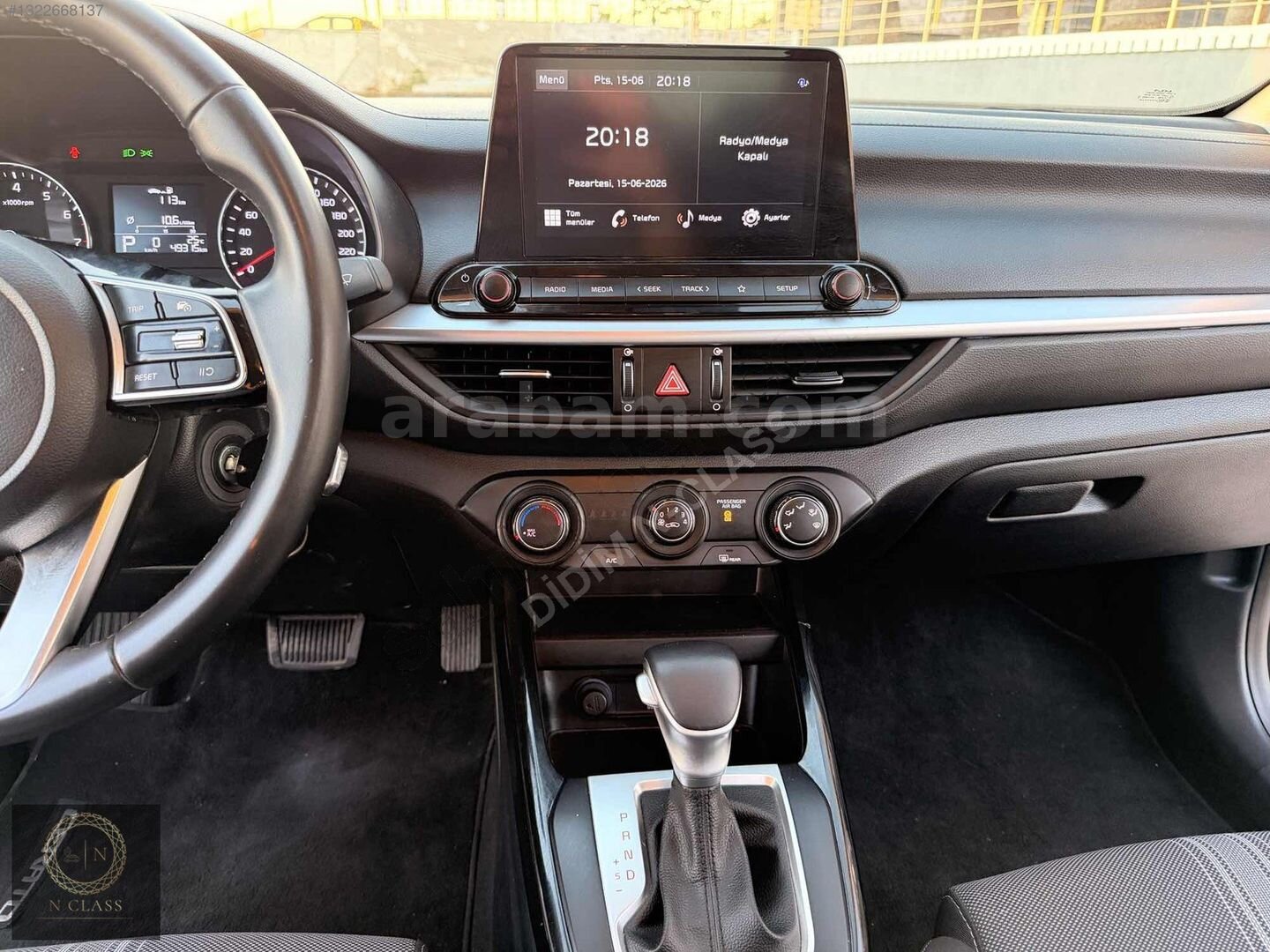 Galeriden Kia Cerato 1.6 MPI Elegance 2023 Model Aydın 49.000 km Lacivert 3