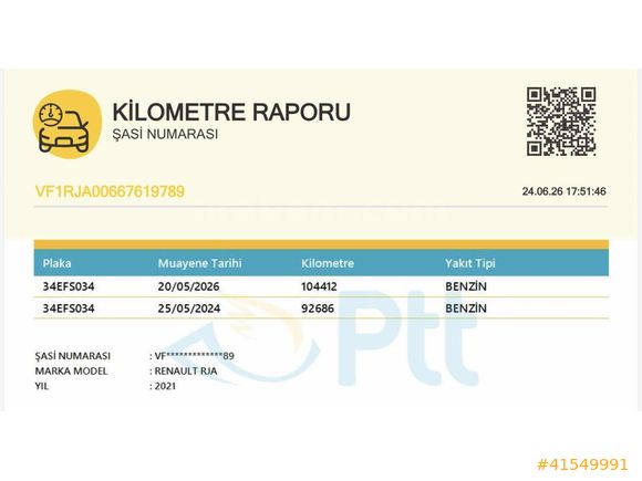 TESLA EKRAN OTOMATİK CLİO 1 PARCA BOYA