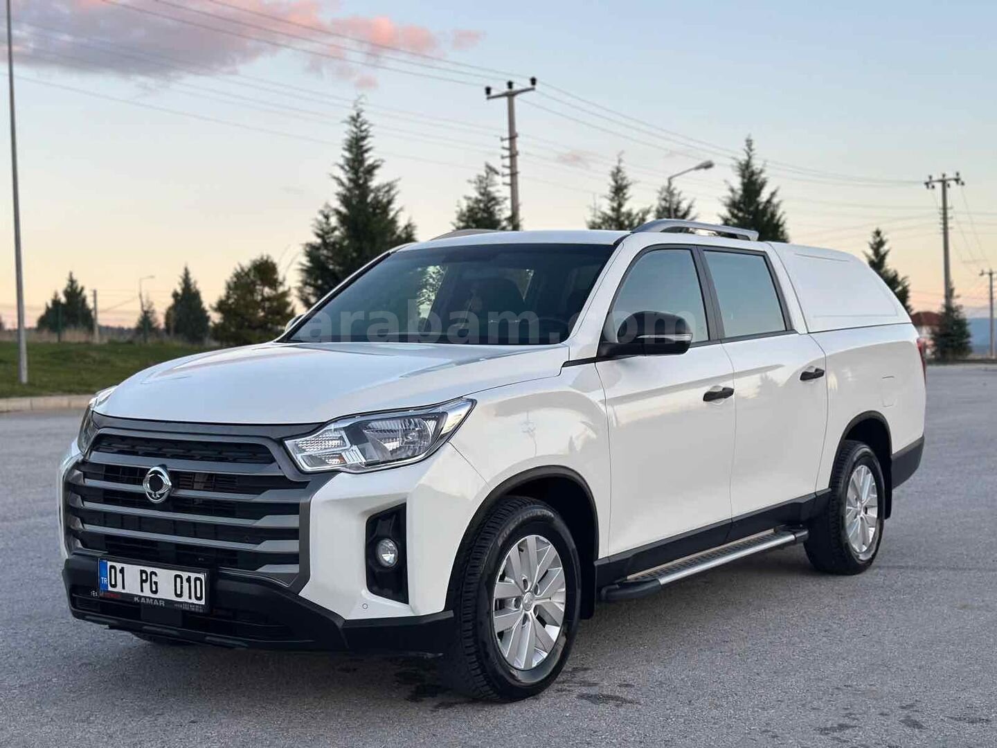 Galeriden KGM SsangYong Musso Grand 2.2 D Platinum 2023 Model Kütahya 103.000 km Beyaz 2