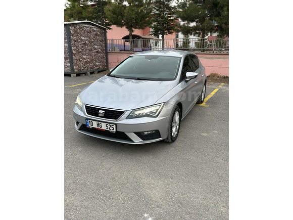 Sahibinden Seat Leon 1.6 TDI Style 2017 Model  154.000 km Gri (Gümüş)
