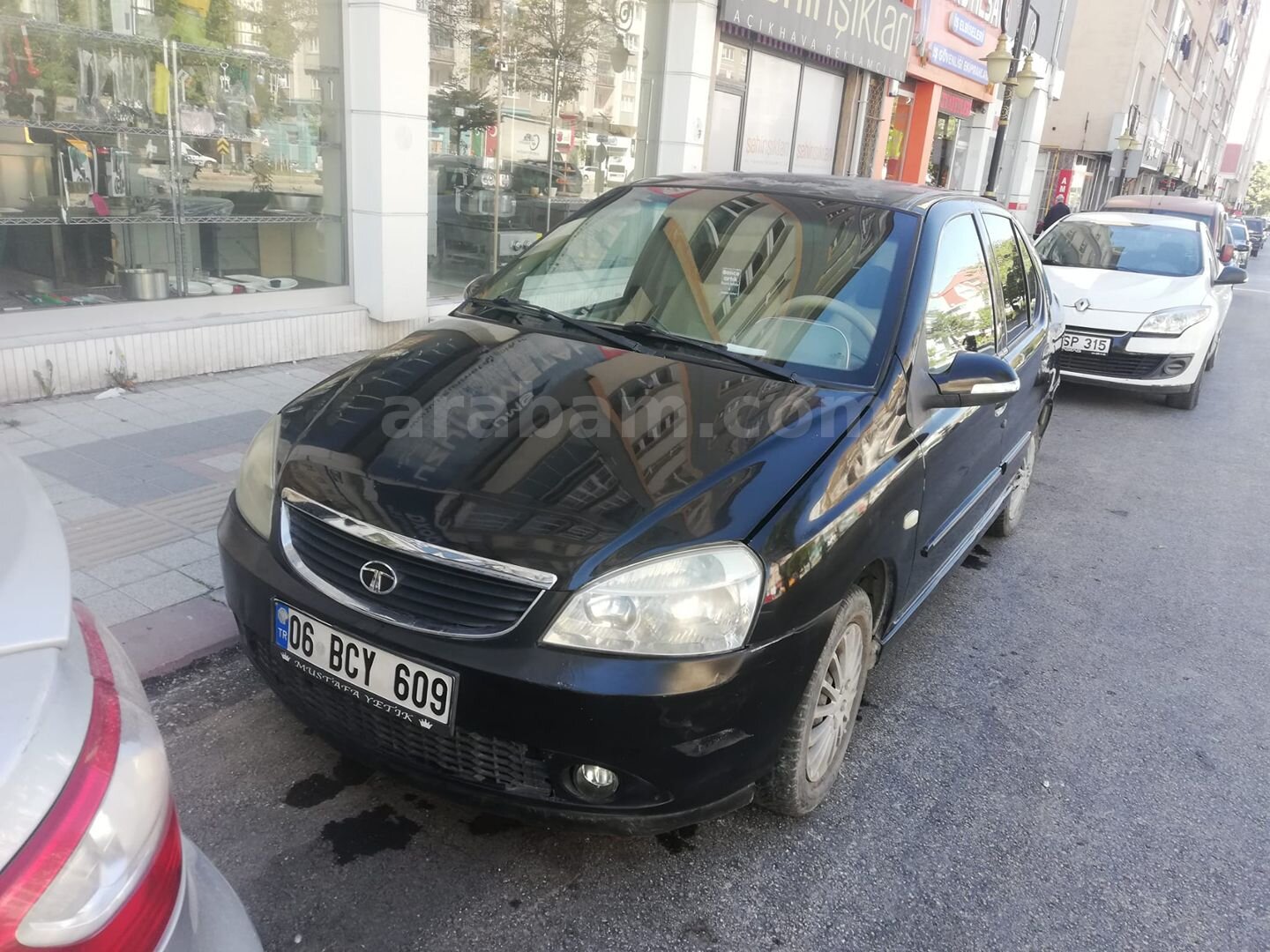 Sahibinden Tata Indigo 1.4 MPFI Comfort 2008 Model Kütahya 152.000 km Siyah 5