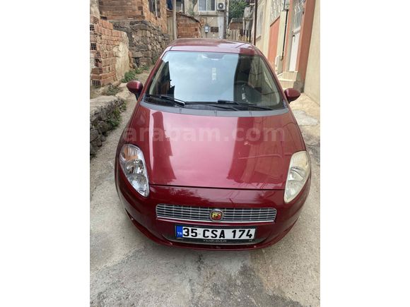 Sahibinden Fiat Punto Grande 1.4 Fire Dynamic 2009 Model İzmir 143.000 km Bordo