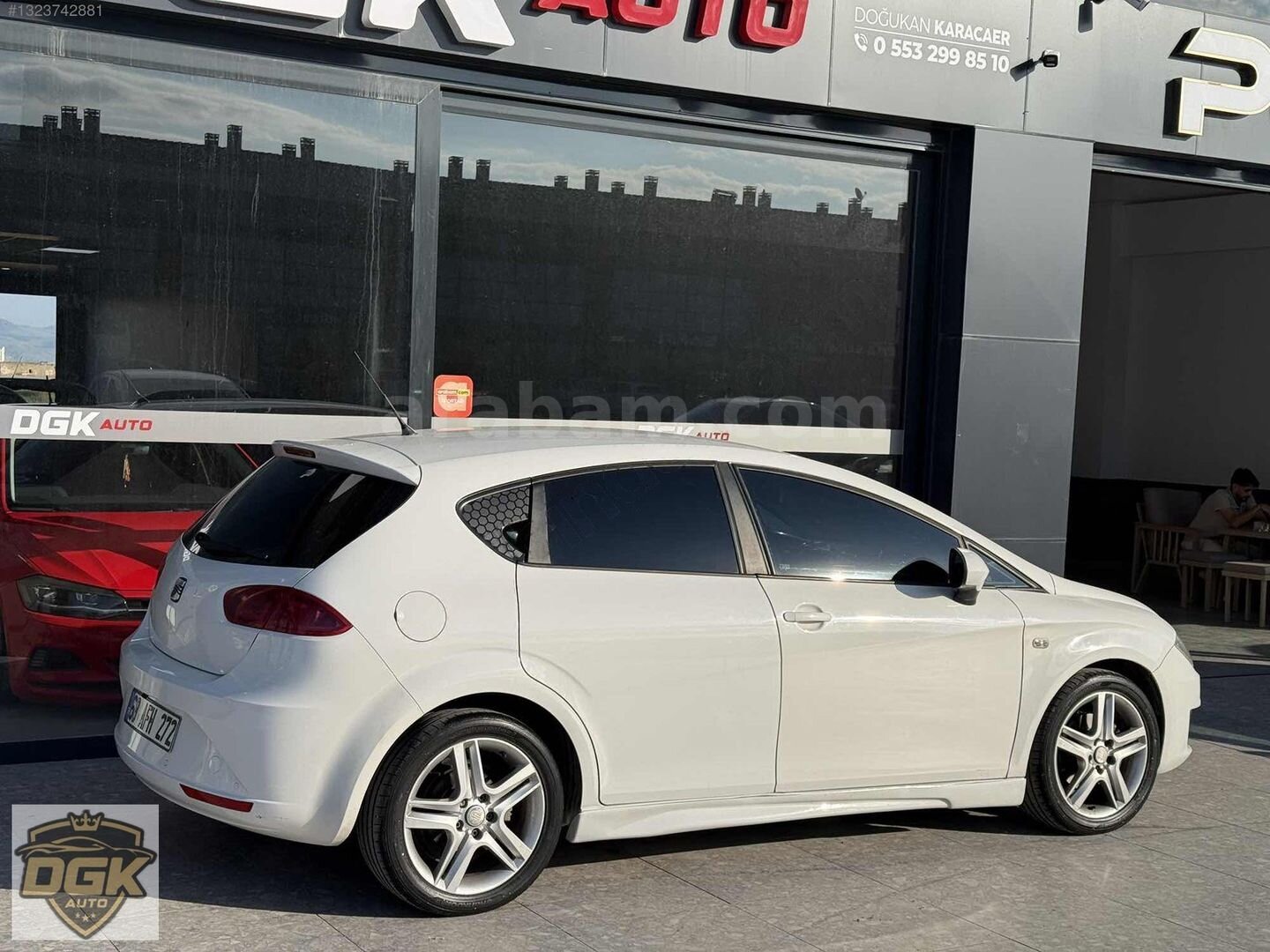 Galeriden Seat Leon 1.4 TSI Copa Plus 2012 Model Aksaray 98.000 km Beyaz 3