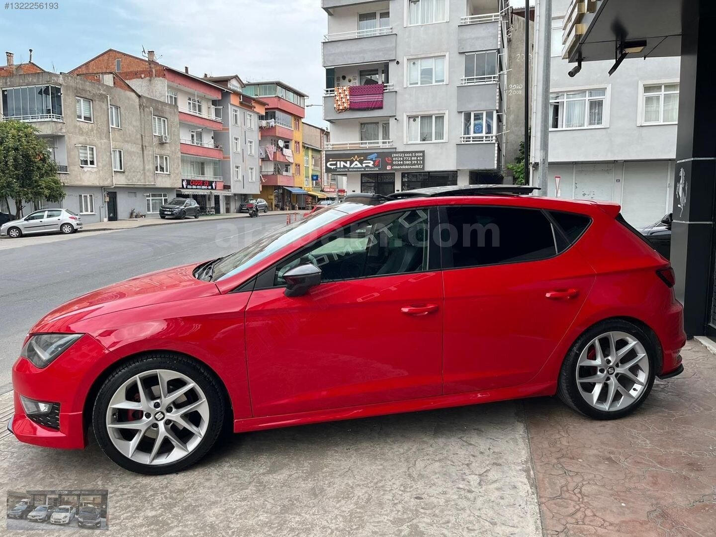 Galeriden Seat Leon 1.4 TSI FR 2014 Model Ordu 191.568 km Kırmızı 3