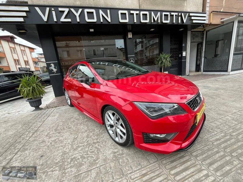 Galeriden Seat Leon 1.4 TSI FR 2014 Model Ordu 191.568 km Kırmızı