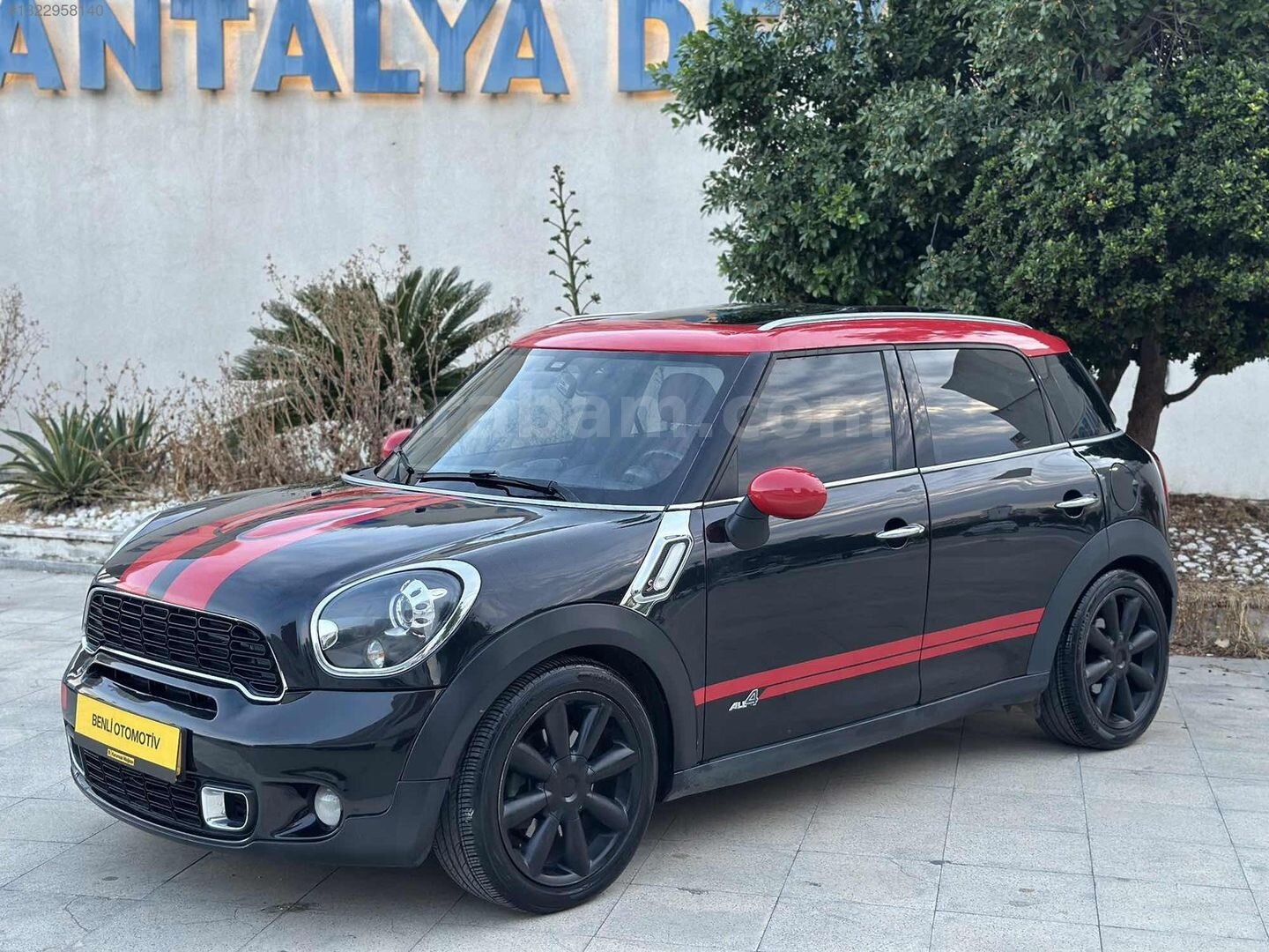 MİNİ COUNTRYMAN 1.6 S 2012 MODEL OTOMATİK CAM TAVAN 3