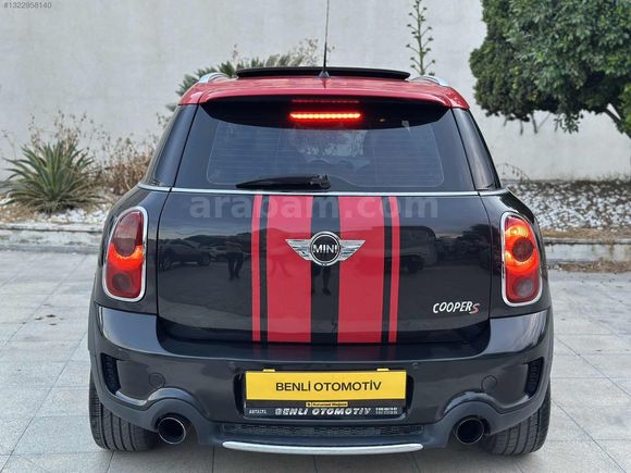 MİNİ COUNTRYMAN 1.6 S 2012 MODEL OTOMATİK CAM TAVAN