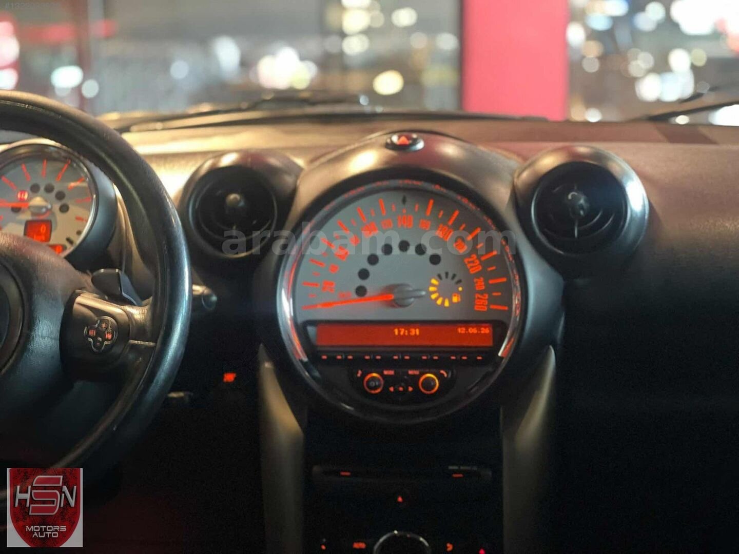 HSN MOTORS 2012 MC COUNTRYMAN 1.6 DÜŞÜK KM KARTA TAKSİT İMKANI 7