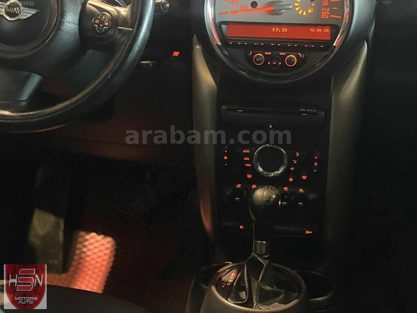 HSN MOTORS 2012 MC COUNTRYMAN 1.6 DÜŞÜK KM KARTA TAKSİT İMKANI 6