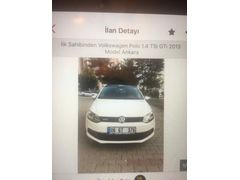 İlk Sahibinden Volkswagen Polo 1.4 CTH Motor-TSi GTi 2013 Model Ankara