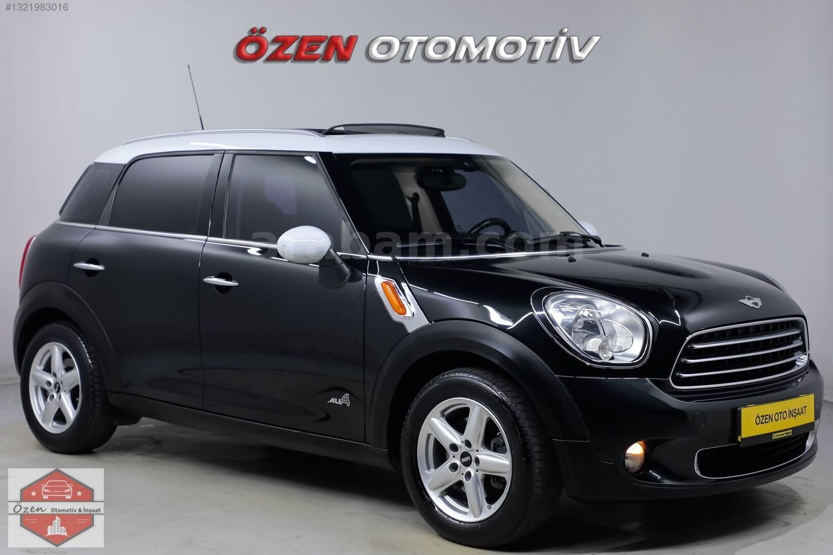 ÖZEN OTOMOTİV'DEN 2013 MINI COUNTRYMAN 4X4 CAM TAVANLI 3