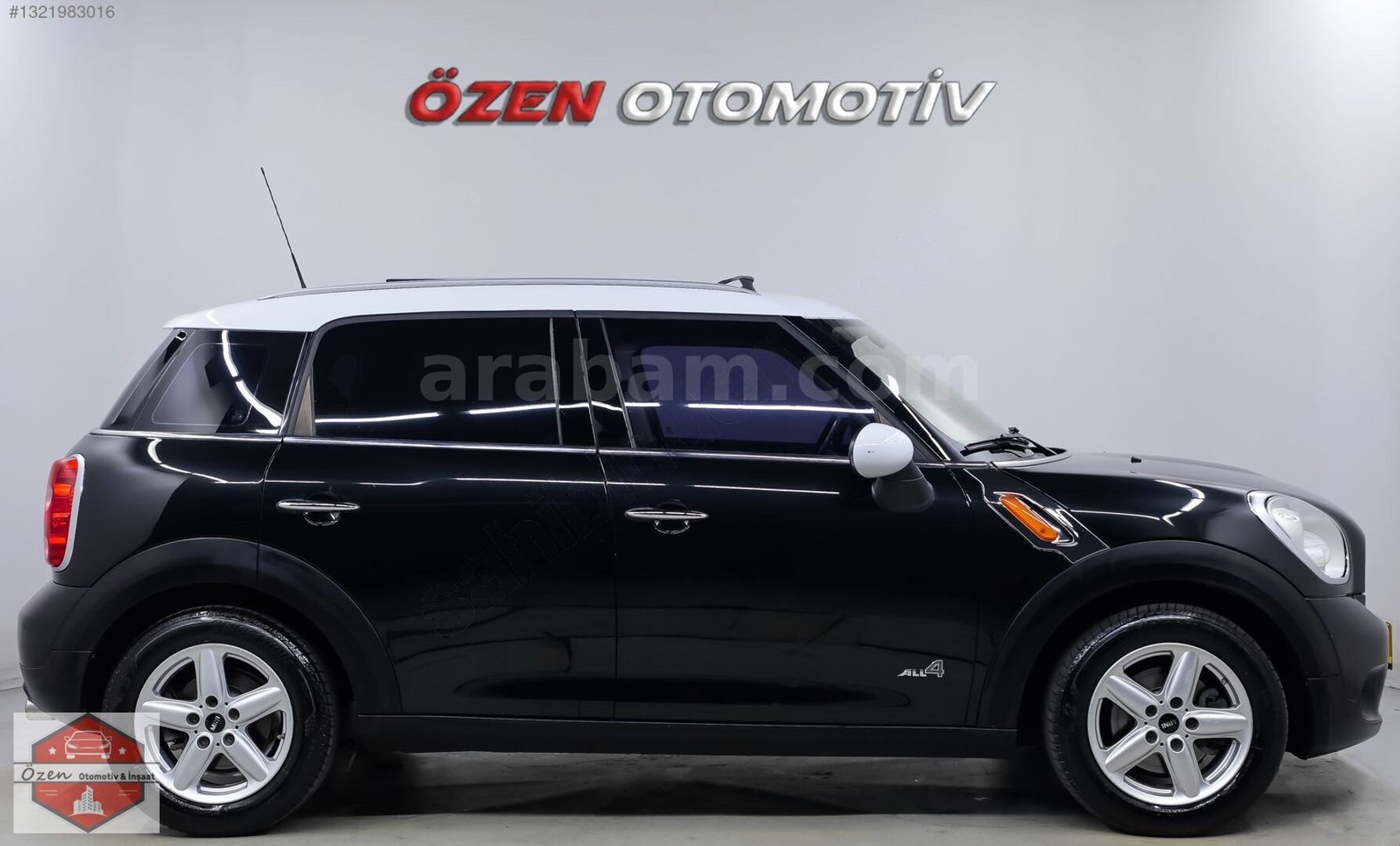 ÖZEN OTOMOTİV'DEN 2013 MINI COUNTRYMAN 4X4 CAM TAVANLI 6