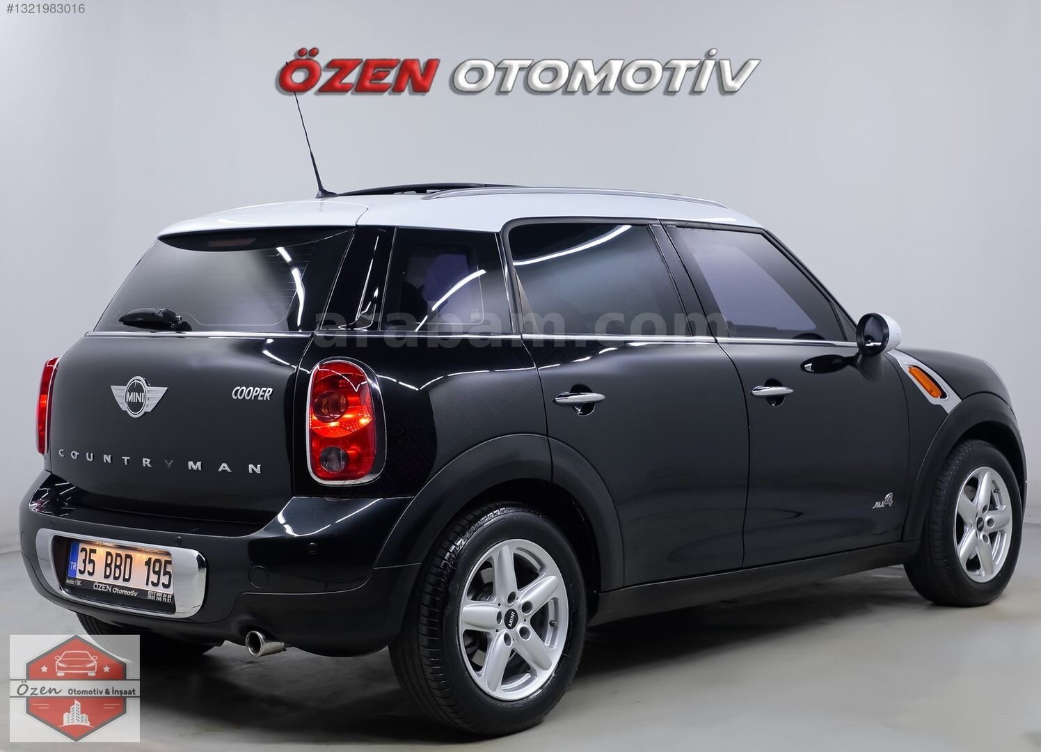ÖZEN OTOMOTİV'DEN 2013 MINI COUNTRYMAN 4X4 CAM TAVANLI 4