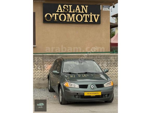 ASLAN OTOMOTİV' DEN 2005 MODEL TERTEMİZ MASRAFSIZ MEGANE