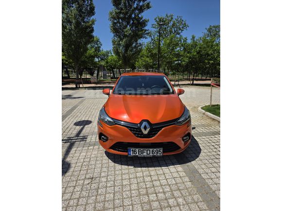 Sahibinden Renault Clio 1.0 TCe Touch 2020 Model  63.885 km Turuncu