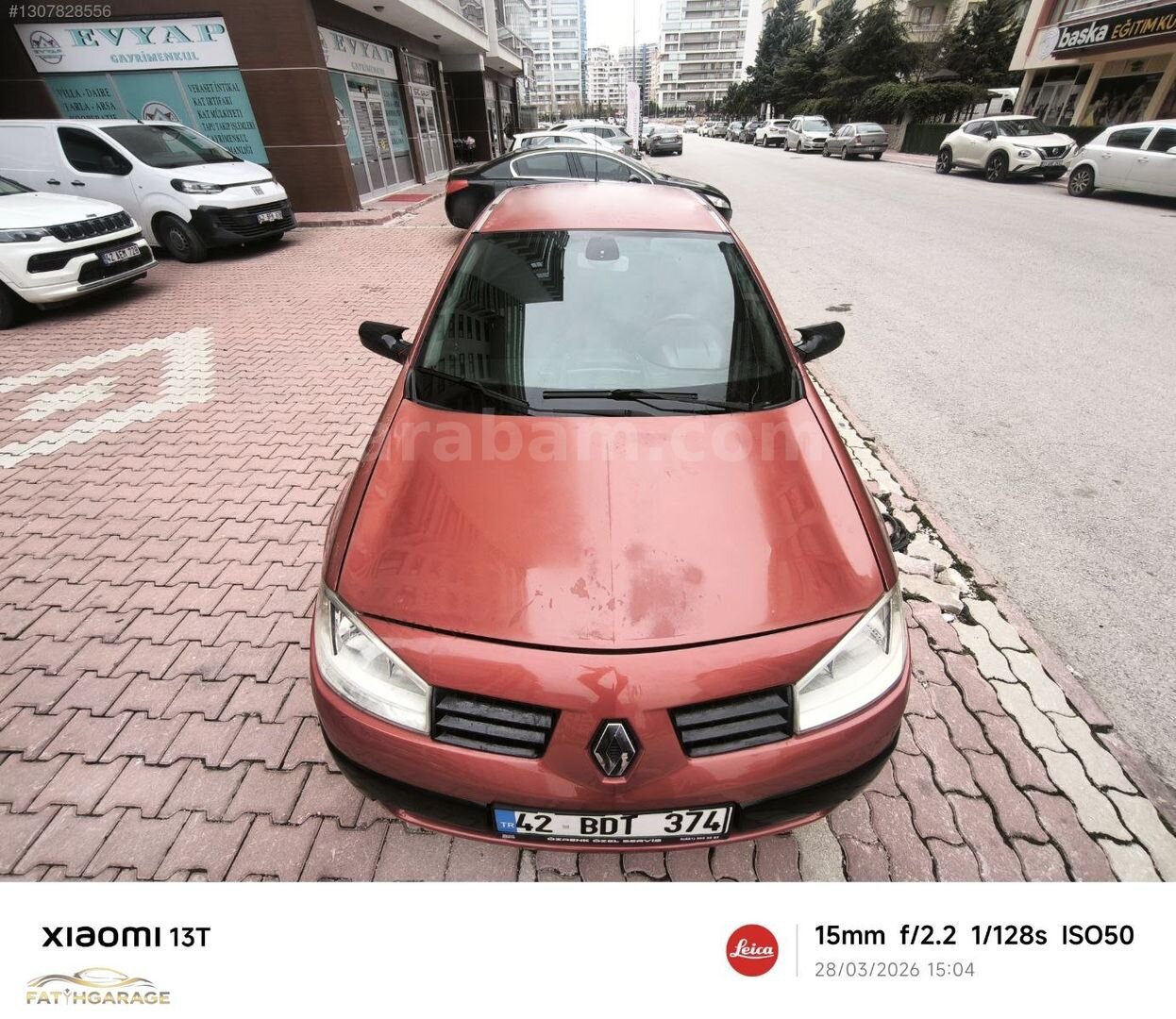 Galeriden Renault Megane 1.5 dCi Dynamique 2005 Model Konya 305.000 km Kırmızı 7