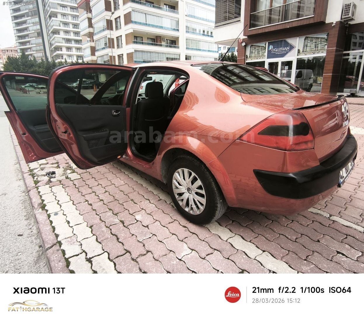 Galeriden Renault Megane 1.5 dCi Dynamique 2005 Model Konya 305.000 km Kırmızı 4