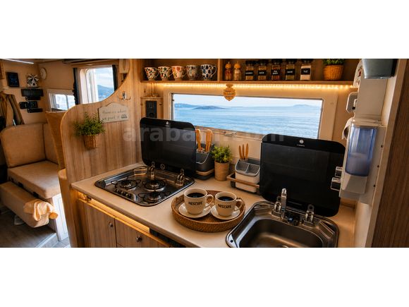 MAGELLAN - TAM BAĞIMSIZ  &  FULL  DONANIMLI  MOTOKARAVAN