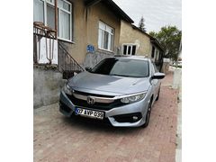 Sahibinden Honda Civic 1.6i VTEC Elegance 2017 Model  158.000 km Gri (Gümüş)