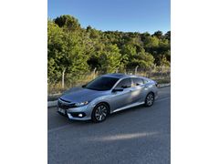 Sahibinden Honda Civic 1.6i VTEC Elegance 2017 Model  158.000 km Gri (Gümüş)