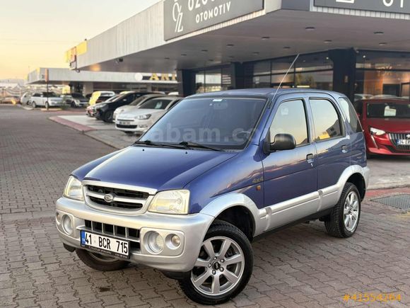 K.K12 TAKSİT/ 1.3 DAİHATSU TERİOS 4X4 DX 2005 YIPRANMAMIŞ DÜZGÜN