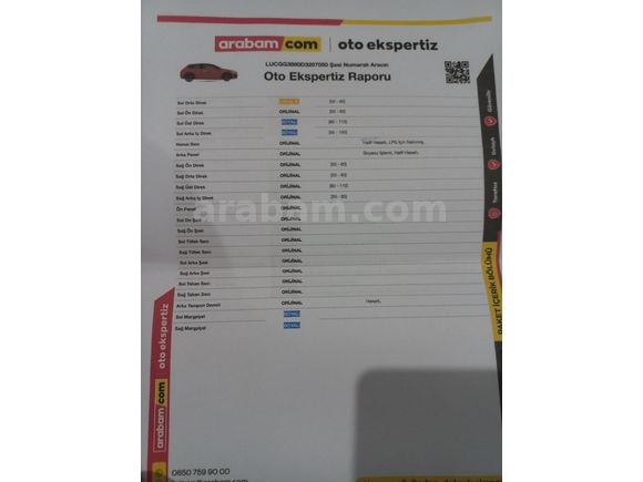 Sahibinden Exper raporlu Honda Jazz 1.4 Fun 2012 Model